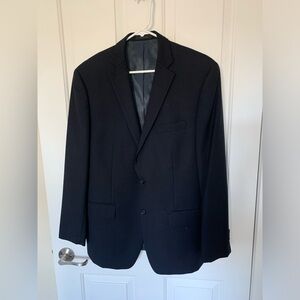 CALVIN KLEIN Men’s Blue Blazer Sport Coat Suit Jacket 100% Wool 40R